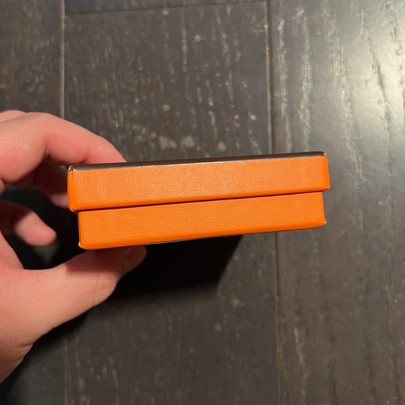 Hermes small jewelry empty box case decoration storage orange - Picture 5 of 8
